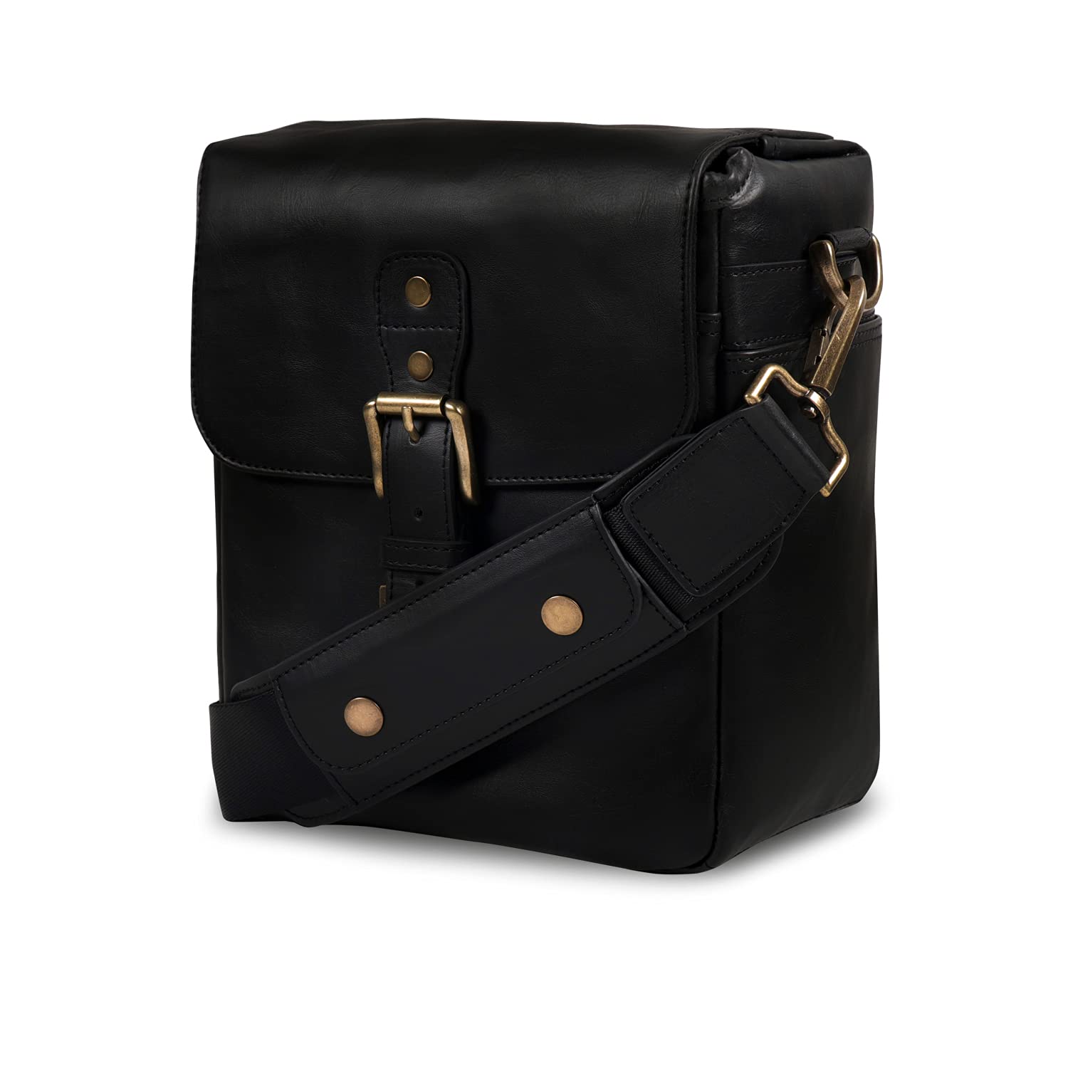 megagear Megagear MG1521 Leather Camera Messenger Bag
