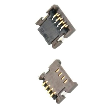 Xinjincang 5Pcs Gray Touch Screen Connector Ribbon Port Socket Replacement Kit for NDS NDSLite NDSL for 3DS for 3DS XL LL for New 3DS Wiiu PAD Part Nintendo 3DS and 2DS Accessory Kits