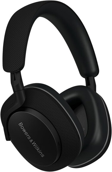 Bowers &amp; Wilkins Px7 S2e Over-Ear Headphones - Enhanced Noise Cancellation &amp; Transparency Mode, Crystal-Clear Calls, Bluetooth, 30-Hour Playback, Anthracite Black