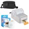 HP Sprocket Panorama Instant Portable Color Label &amp; Photo Printer (Grey) Starter Bundle with case Zink roll