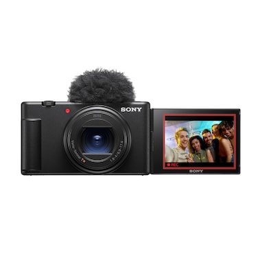 Sony ZV-1 II Vlog Camera for Content Creators and Vloggers - Black