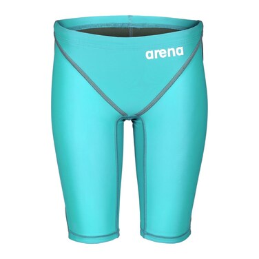 ARENA Boys' Standard Racing Jammer Powerskin ST Next Knee Length Tech Swim Suit, Aquamarine