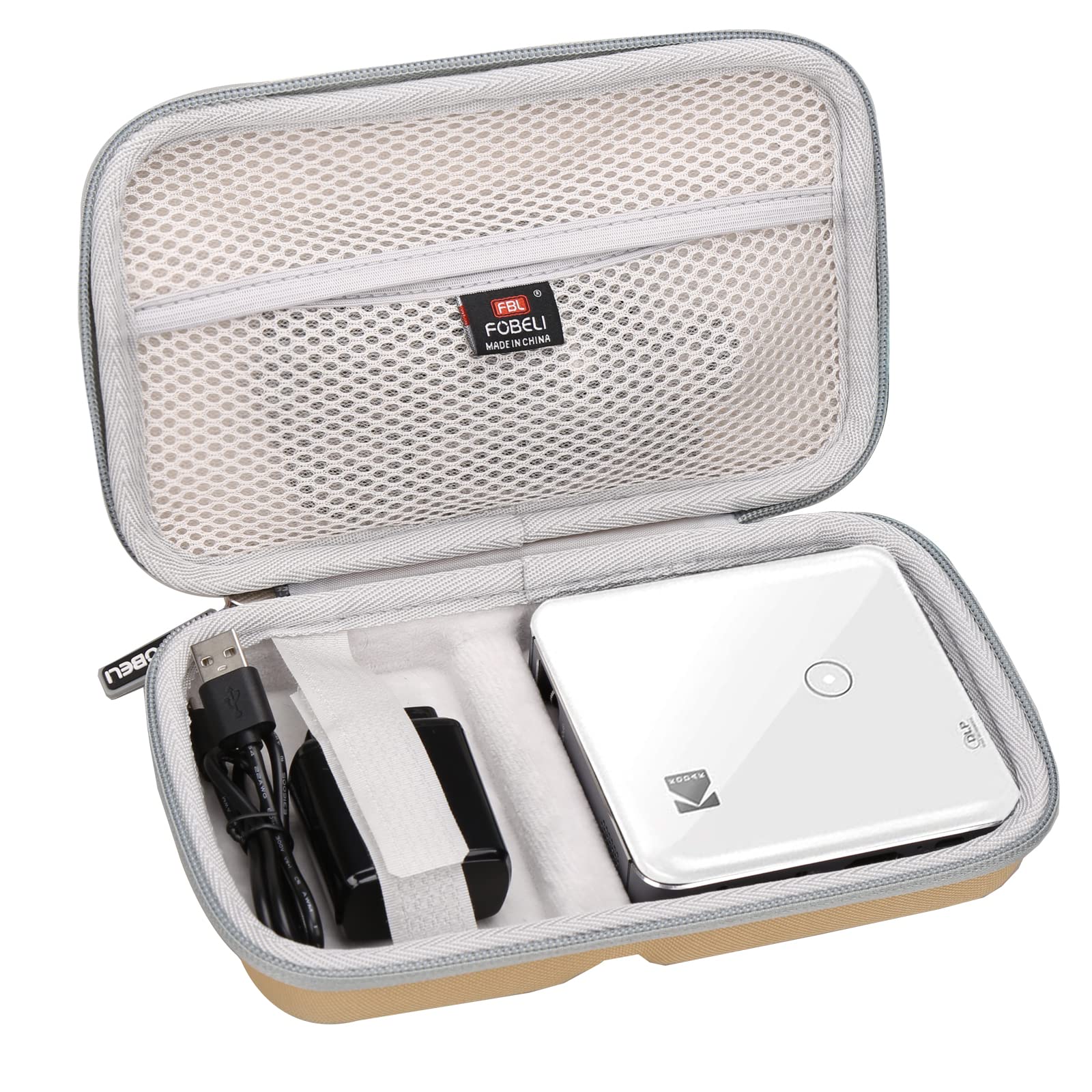 إف بي إل فوبيلي Fblfobeli Eva Hard Storage Carrying Case For Kodak Luma 150 Ultra Mini Pocket Pico Project