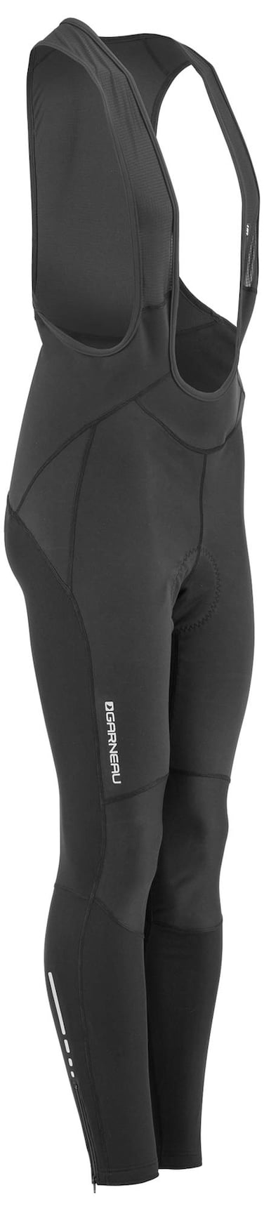 Louis Garneau, Men's Providence 2 Cycling Bib Tights with Padded Chamois, Black, Large