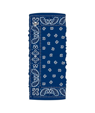 BUFF CoolNet UV Neck Gaiter, UPF 50 Sun Protection, Breathable, Cooling Bandana, Versatile, Quick Dry Face Mask, Santana Navy, Adult Size