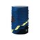BUFF CoolNet UV Bike Neck Gaiter, Reflective, UPF 50 Sun Protection, Breathable, Cooling Bandana, Quick Dry Face Mask, Akim Cobalt, Adult Size