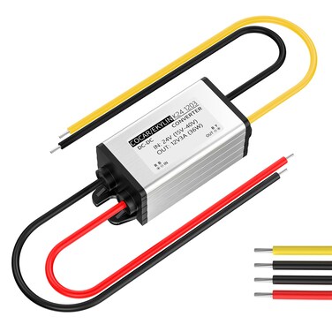 DC 24v to 12v Step Down Converter Reducer Regulator 3A 36W Power Supply Adapter for Auto Car Truck Vehicle Boat Solar System etc.(Accept DC15-40V Inputs)