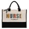 Nurse Canvas Tote Bag, Nurse Bag, Canvas Tote Bag for Gifting, Cotton Canvas Tote Bag for Women, Nurse Shoulder Beach Bag, Novelty Nurse Gift, Thank You Gift for Nurse, Nursing Student Bag
