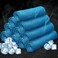 Honoson 10 Pcs Cooling Towel Bulk Breathable Chilly Towel Workout Cool Cold for Neck Face Microfiber Towel for Gym Travel Yoga Camping Running Outdoor Sport (Blue)