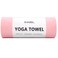 Eunzel Hot Yoga Towel Non Slip Yoga Mat Towel Non-Slip Sweat Absorbent Microfiber Towel for Hot Yoga, Pilates and Workout 72" x 26.5", Pink