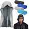 Acostop Cooling Towels for Neck and Face - Absorbent &amp; Quick Drying Cooling Hoodie Towels with Evaporative Cool Technology &amp; UPF 50 Sun Protection in Hot Weather Sports Gym Fitness Cycling, 4 Pcs