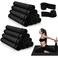 Timgle 20 Pieces Yoga Mats Bulk 68 x 24 x 0.16 Inch, 4 mm Exercise Mats with Strap Thick Non Slip Workout Yoga Mat for Women Man Gym Fitness Stretching Workout Yoga Pilates Floor Exercises (Black)