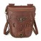 Small Crossbody Bag Shoulder Purse Leather Belt Pouch Waist Bag Fanny Pack Phone Holder Medieval Vintage Festival Renaissance Punk Costume Travel Wallet (Brown 091)
