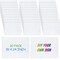Pangda 30 Pack Corrugated Plastic Boards Bulk, 18 x 24&quot; Blank Yard Signs Corrugated Plastic Sign 3/19&#39;&#39; Thick Yard Sale Signs for Outdoor Lawn Sign Road, Arrow, Real Estate Garage Sale Signs