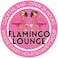 Venicor Flamingo Lounge Sign - 12 x 12 Inches - Aluminum - Pink Flamingo Gifts for Women - Outdoor Flamingo Yard Decor Party Supplies Decorations