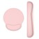 Dapesuom Keyboard Wrist Rest and Mouse Pad with Wrist Support, Memory Foam Wrist Rests for Keyboard and Mouse Set, Ergonomic Wrist Pad with Non Slip Base for Easy Typing &amp; Pain Relief,Pink
