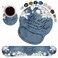 Keyboard Wrist Rest and Mouse Pad Wrist Support Set with Coasters, Christian Bible Verse Psalm 46:10 Wrist Mouse Pad with Non-Slip PU Base for Home Office Working Studying Easy Typing &amp; Pain Relief