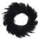 MECCANIXITY Pampas Grass Wreath Black 22 Inch Faux Pampas Wreath for Front Door Artificial Pampas Wreath for Farmhouse Wall Decor