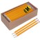 1InTheOffice #2 Wooden Pencil, Woodcase Pencils HB (#2), Black Lead, Yellow Barrel - 36/Pack (36)