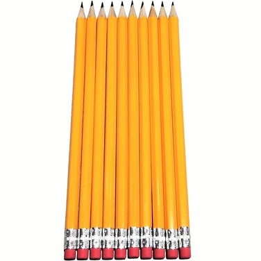 Dlh western Pre-sharpened Wooden Pencils #2 HB, 50 Pencils