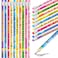 Inspirational Pencils 50PCS Wooden Pencil with Eraser Motivational Sayings Classroom School Teacher Award for Kids