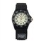 ele ELEOPTION Sport Watch for Men Women Analog Quartz Watch Luminous Military Nylon Strap Hook Loop Wrist Watch Unisex for Teenagers Students, Large (Black)