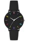 Bisley Black Watch for Women Silicone Band Sports Watch Simple Analog Waterproof Wrist Watch for Lady