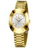 OLEVS Womens Watches Gold Analog Diamond Tungsten Steel Luxury Dress Classic Ladies Calendar Week Wrist Watches for Women