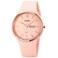 SKMEI Watches for Women Young Lady Sports Silicone Band Big Face Large Waterproof Fashion Casual Simple Quartz Analog Day Date Girls Gift Pink Wrist Watch