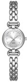 ADSBIAOYE Petite Womens Round Simple Wrist Watch Fashion Dress Diamond Female Watches for Ladies Analog Quartz Stainless Steel Waterproof Watch (1 Silver), Y-FA1792