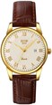MASTOP Mens Quartz Watch Roman Numeral Business Casual Fashion Analog Wrist Watch Classic Calendar Date Window 30M Waterproof Comfortable Leather Watches (Women Gold Silver)