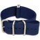 Da Luca Ballistic Nylon Military Watch Strap - Navy (Matte Buckle) : 24mm