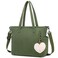 Makukke Corduroy Totes Bag Women - Shoulder Hobo Bag Handbags Crossbody Bag Big Capacity Shopping Purses (01-Green)