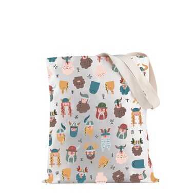 JXGZSO Viking Warrior Tote Bag Viking Women Shoulder Bag Norse Mythology Gift Viking Lovers Gift (Viking Warrior Tote)