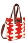 maika Recycled Canvas Commuter Tote Bag, Waxed Ash, Grey