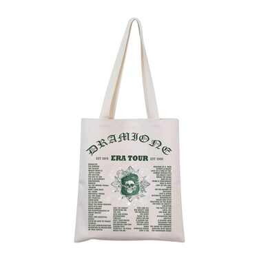 MNIGIU Manacled Book Inspired Gift Dramione Tour Tote Bag Manacled Merch Fanfiction Gift Manacled Book Fandom Gift (ERA TOUR Tote)