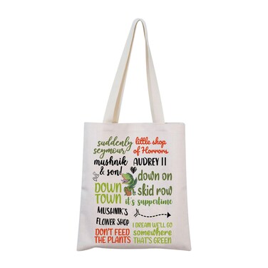 MNIGIU Little SH Tote Little SH Musical Gift Little SH Merch Little SH Quote (Shop quote tote)