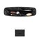 KINGS IN BAG 22 Bag Insert, Organizer with Silky Satin Compatible with Chanel 22 Bag Medium, Portable Inner Bag with Practical Pockets (Black, Medium)