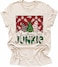 Tis The Season Shirts for Women Christmas Shirt Cute Snowman Christmas Tree Cakes Graphic Tees Winter Tops (Tree Cake, S)