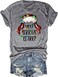 Woffccrd Womens Funny Christmas Shirts Gnomies T-Shirts You Serious Clark Shirts Christmas Tree Graphic Tee Tops (M,G1 Grey)