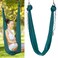 IONTACH Aerial Yoga Hammock 5.5 Yards, Dark Green Aerial Silks Gymnastics for Home Indoor Jungle Gym, Antigravity Fitness Hammock fabric