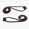 Yogikuti Yoga Wall Ropes Pair &ndash; Long Black Cotton Ropes for Restorative &amp; Anti-Gravity Poses   Durable &amp; Comfortable Yoga Accessories