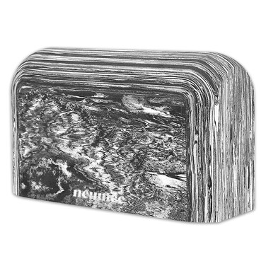 NEUMEE Yoga Block, 1 piece Lightweight, Arc Shape for Stable Grip, Ink Painting Design, Portable and Durable Yoga Brick for Enhanced Comfort and Support