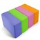 Yoga Blocks 4 Pack, Premuim EVA Foam Block, Durable Exersice Block Yoga Bricks for Yoga, Pilates General Fitness Stretching, Toning Workouts and Meditation, Non-slip &amp; Portable(Mix)