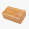 Yoga Block Bamboo - Wooden Block for Yoga, Iyengar Yoga Block, Yoga Accessories, Non-Slip, Eco-Friendly, Durable Yoga Prop for Home &amp; Studio Use