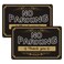 PXIYOU No Parking Sign, No Parking Signs for Driveway Safety Signs Metal Warning Signs Easy Mounting Indoor Outdoor Use 2Pack-8 X 12 Inch