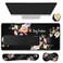 FGDRFGRW Mouse Pad Set,(31.5&times;11.8 in)Desk Pad + Keyboard Wrist Rest Support + Mouse Wrist Rest + Coaster for office,home,computer,laptop,Stay Positive Work Hard and Make It Happen Inspirational Quotes