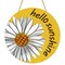 Summer Decor Daisy Front Door Decor Hello Sunshine Wreaths for Front Door Sign Rustic Wooden Home Wall Wreath Door Hanger for Farmhouse Porch Indoor Outdoor Decor
