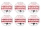 Rogue River Tactical No Trespassing Warning Security Sticker Protected by Armed Property 6 Pack Owner Sign Sticker Decal Window Door Indoor Outdoor 3x3 inch Gun