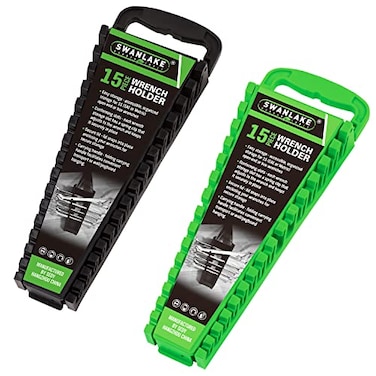 SWANLAKE Wrench Organizer Set, 30-Piece Wrench Holder Set Includes Metric &amp; SAE Wrench (30PCS WRENCH HOLDER)